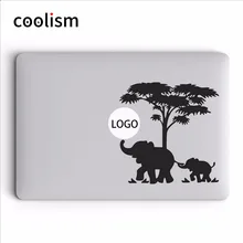 Слон отец и сын ноутбука Наклейка Стикеры для Apple MacBook Наклейка Pro Air Retina 11 12 13 15 дюймов Mac поверхность книга наклейка кожи