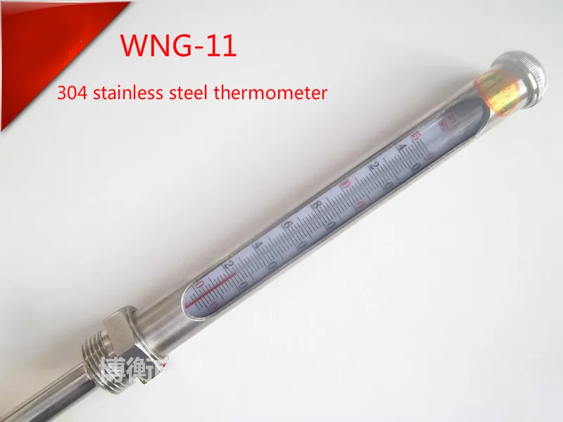 WNG 11 all 304 stainless steel metal sleeve thermometers, boiler pipes