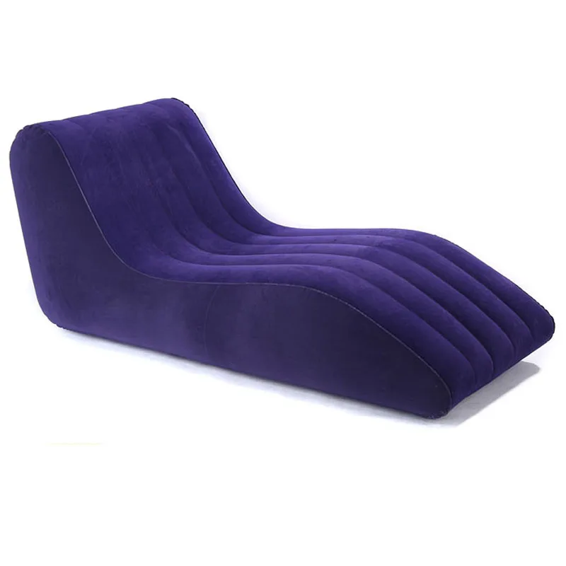 S-Shape Inflatable Sofa Sex Chair Furniture Sex Toys For Couples Adult Games Furniture Cushion Position Love Lounge Chair