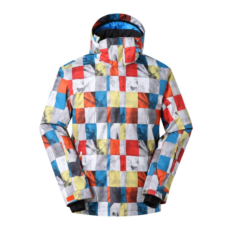 

GSOU SNOW Winter Outdoor Men's skiing Suit Wear-resistant Waterproof Windproof Ski Jacket Single Board Double Board Ski Clothes