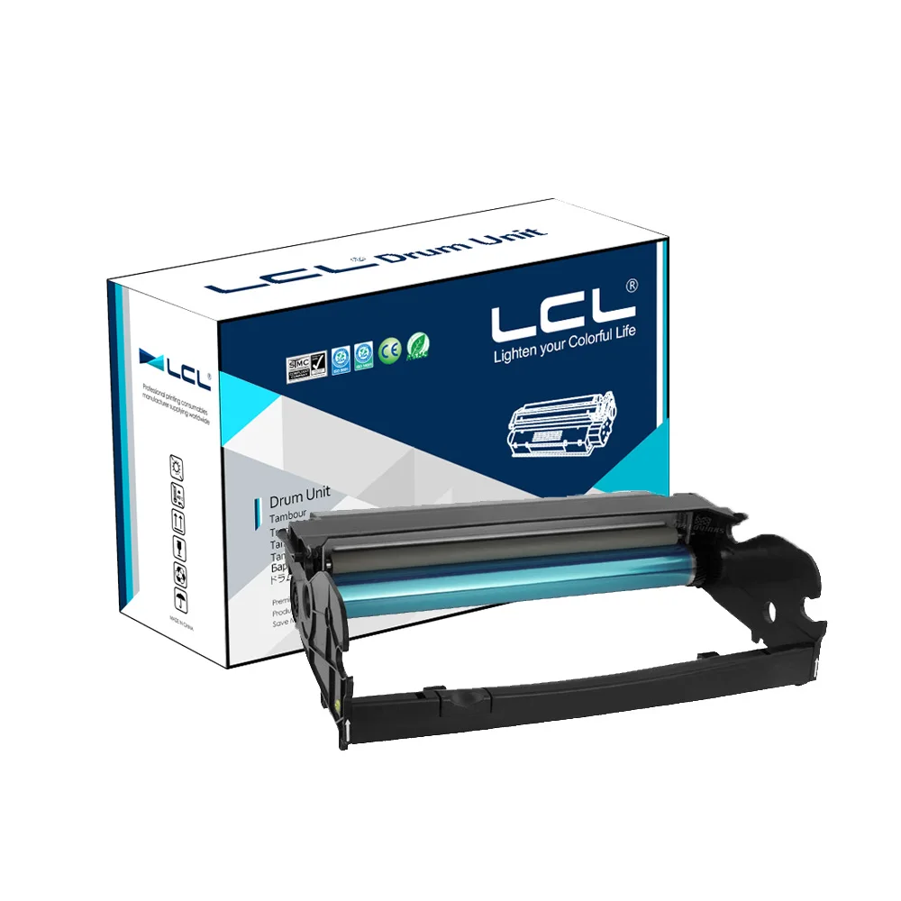 LCL E260X22G E260X E260X22 (1-Pack Black) барабанный блок совместим с Lexmark E260d/260dn/360d/360dn/460dn/460dw/X264/363/364