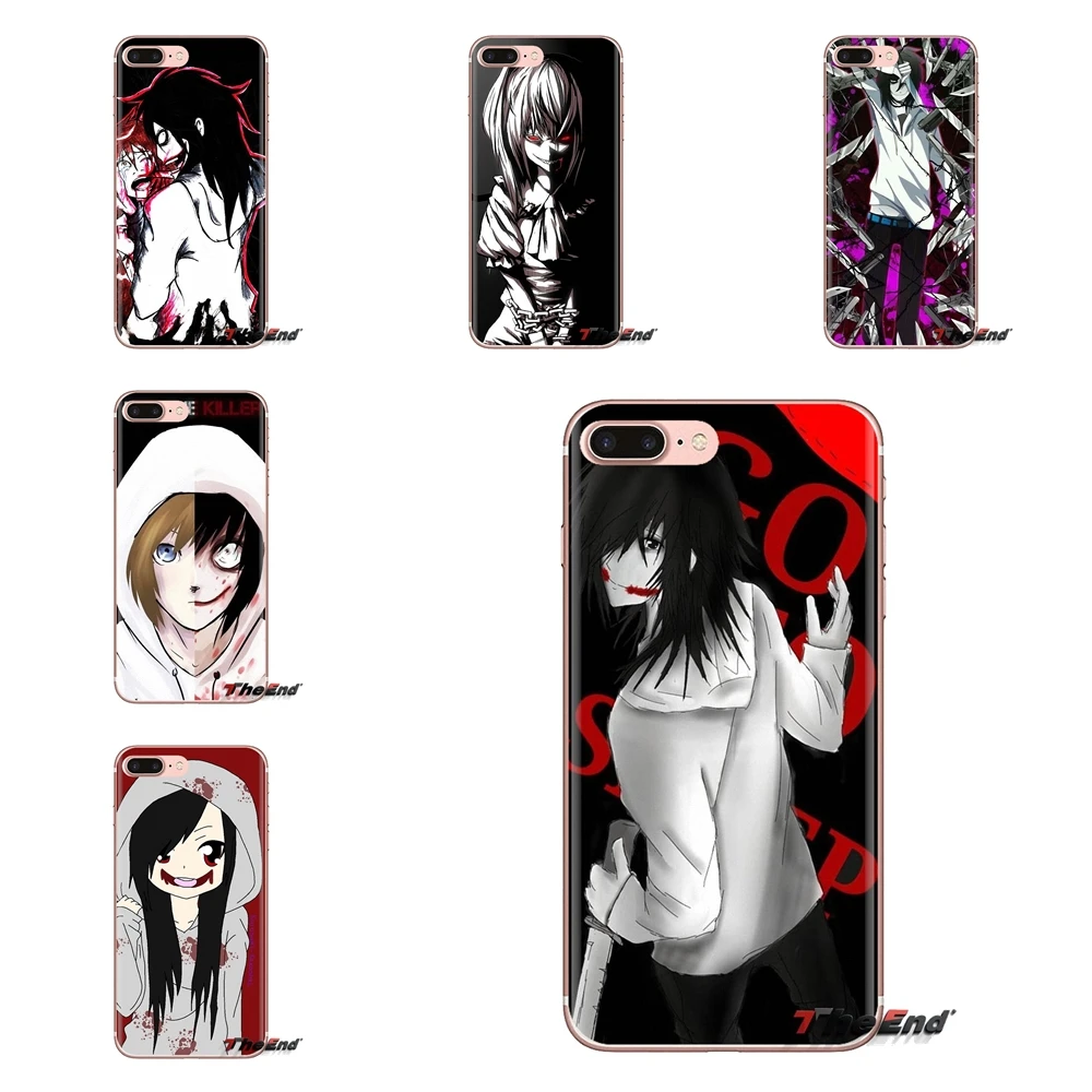 Чехлы для телефона Xiaomi Mi3 Samsung A10 A30 A40 A50 A60 A70 Galaxy S2 Note 2 Grand Core Prime anime horror Jeff the killer |