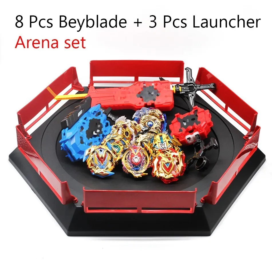 Beyblade Arena Stadium Toupie волчок Beyblade Burst Металл 4d Фьюжн-игрушки для детей с ручкой пусковой установки для мальчика подарок