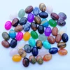 Wholesale mixed Natural stone Bead Oval stone Cabochon cab Necklace and ring accessories no hole 10-50Pcs/lot Free shipping ► Photo 2/2