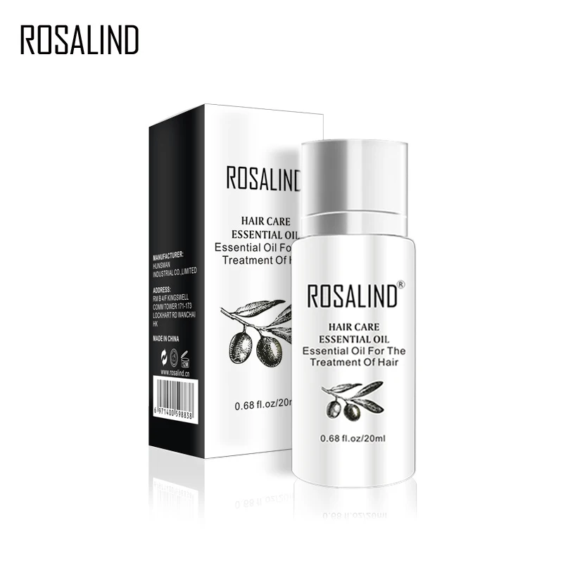 ROSALIND, 20 мл, лечебная Сыворотка для волос, маска для лечения волос, крем для волос, питает кожу головы, восстанавливает сухие повреждения, уход за волосами