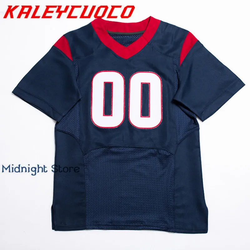 

Custom Made Football Jerseys Men/Women/Youth Stitched Logos&Name&Number Jerseys Big&Tall Size Color Blue Red White