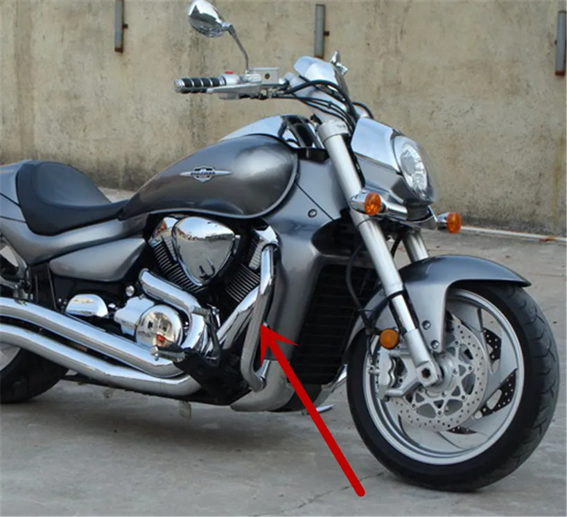 Высококачественная защита двигателя мотоцикла рама для SUZUKI M109R VZR1800 2006 +|Бамперы и
