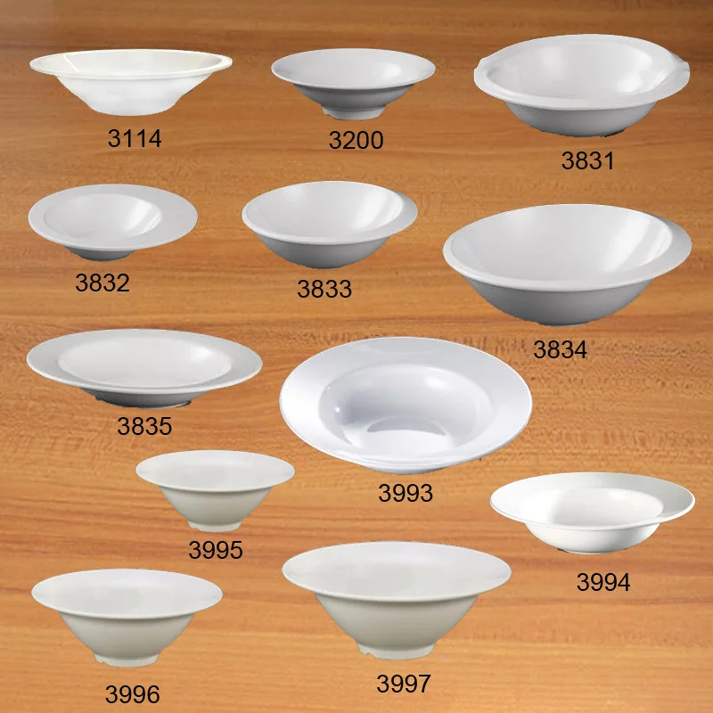 

A5 melamine tableware broadside cuspidal bowl