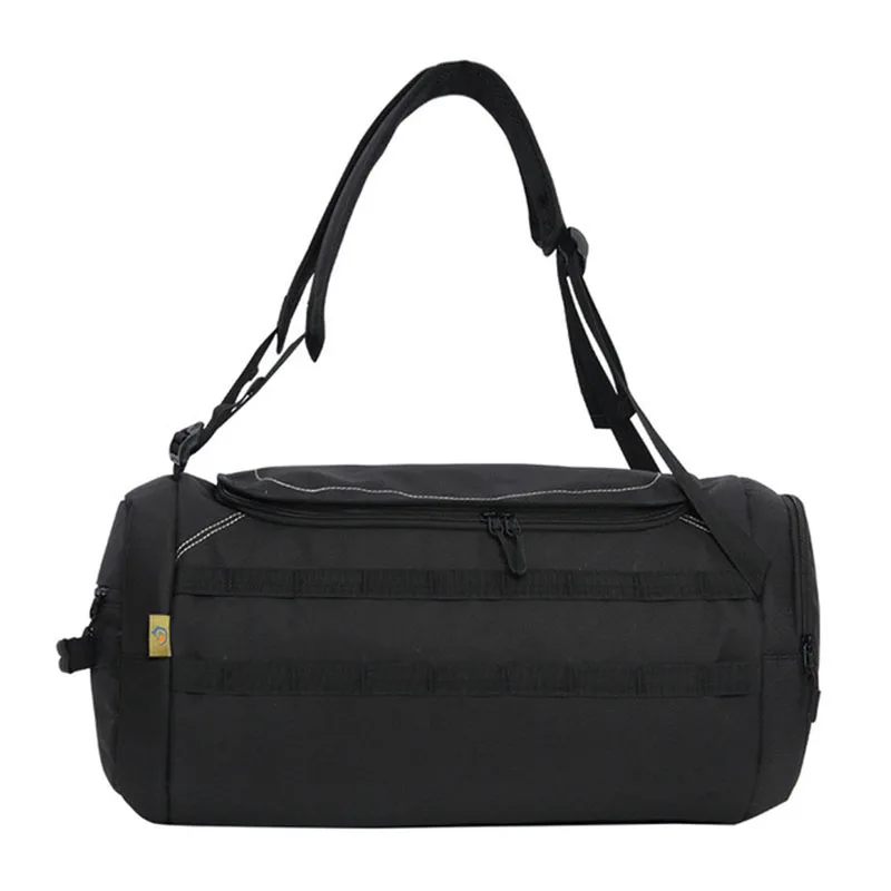35L Gym Bag Travel Bags Women Men Sports Fitness Yoga Handbags Shoulder Crossbody Cylinder  Backpack Camo Camouflage Camping (6)
