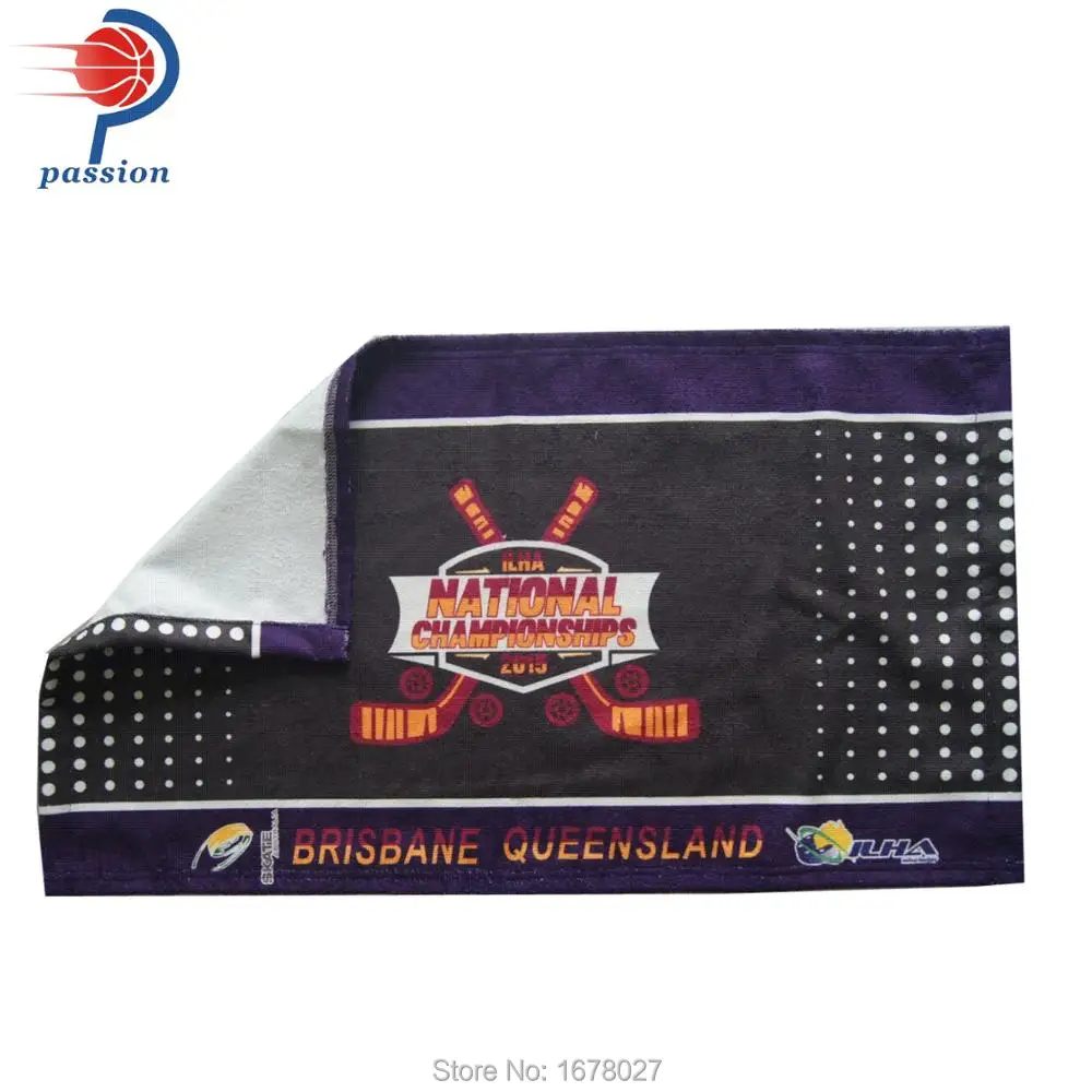 

100%polyester Custom Quick Dry Sports Towels with Sublimation Printing Design
