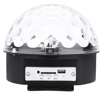 

LED RGB Stage Light with Remote Control Disco Ball Light Stage Light Laser Projector RGB Stage Light Music Christmas KTV Party