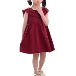 Платье для девочек; Детские платья; vestido; платье для девочек; Повседневная сетчатая одежда принцессы для маленьких девочек; летнее платье