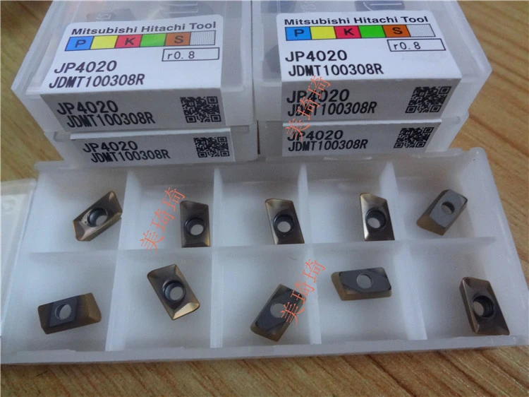 HITACHI Carbide Insert JDMT100308R JP4020 Face Mill Lathe Milling CNC