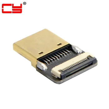 

10pcs/lot CYFPV HDMI Type A Male Connector Standard Straight for FPV HDTV Multicopter Aerial Photography