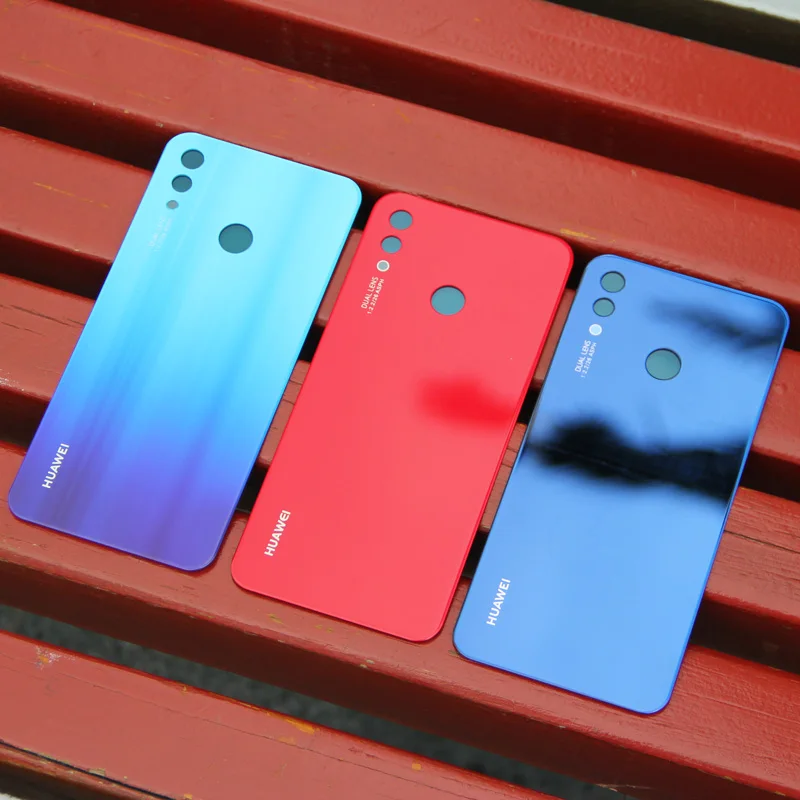 Оригинальный чехол для Huawei NOVA 3i задняя крышка аккумулятора стеклянный