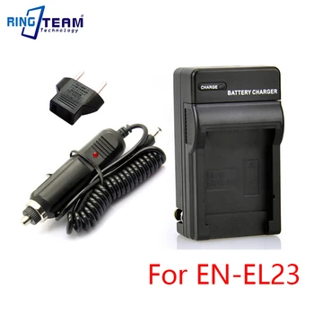 

MH67 MH-67 Charger & DC Car Adapter (2-In-1) Fits EL23 ENEL23 EN-EL23 Battery for Nikon COOLPIX P600 P610 P900 S810c Cameras