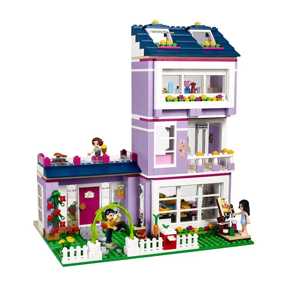 Compatible With Bela 10541 Friends Series Emmas House Building