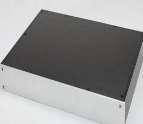 

WA94 All aluminum amplifier chassis / Preamplifier case / AMP Enclosure/ DIY box (430 *52*306mm)