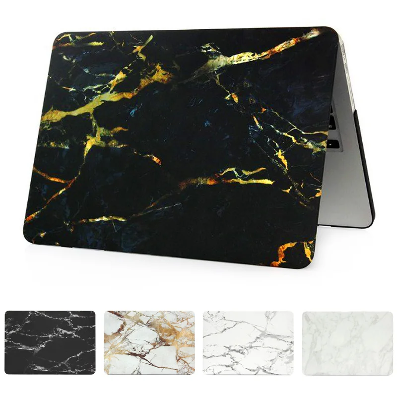 Новый чехол с мраморной текстурой для Macbook Pro 13 15 4 Apple Air Retina 11 12 ноутбука сенсорной