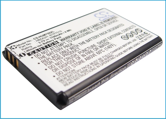 Cameron Sino высокое качество 1100mAh батарея для MTC Android Evo T Mobile Pulse Mini Tap|battery for|cameron sinobattery