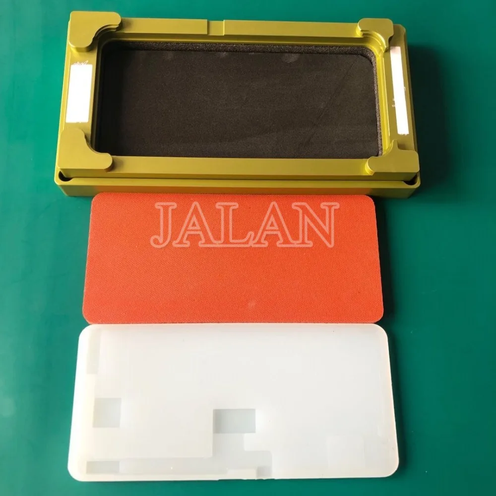 

2 in 1 laminating position mold mold YMJ machine use for iPhone X XS unbent flex cable lcd touch screen glass phone repair mold