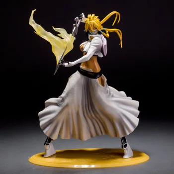 

27cm Bleach Anime Action Figure Tear Halibel Arrancar Tercera Espada 1/8 Scale Model PVC White Dress Ver Decoration Gift Doll