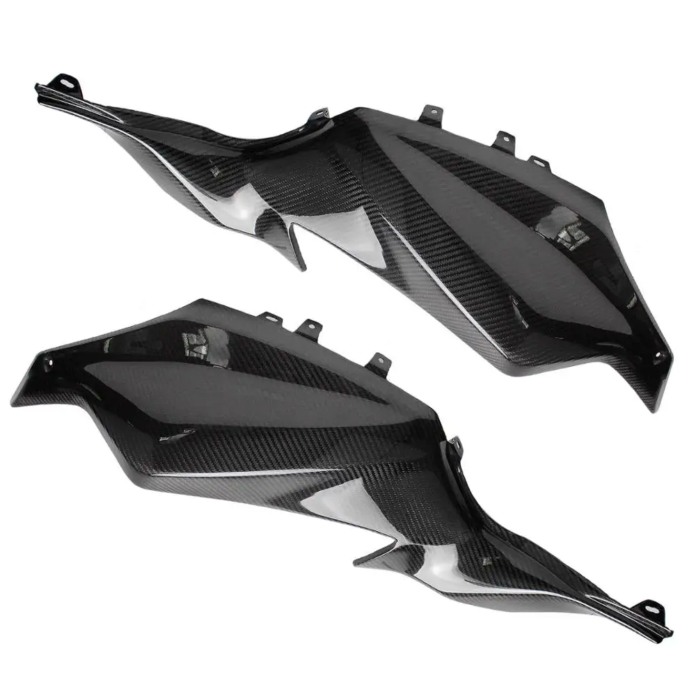 

Carbon Fiber Gas Tank Side Cover Panel For 2015 2016 2017 Yamaha FZ MT 07 FZ07 MT07
