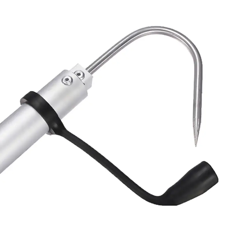 

Ice Fishing Gaff Hook Telescopic Fish Gaff Stainless Fishing Spear Hook Hand Gaffs FH99