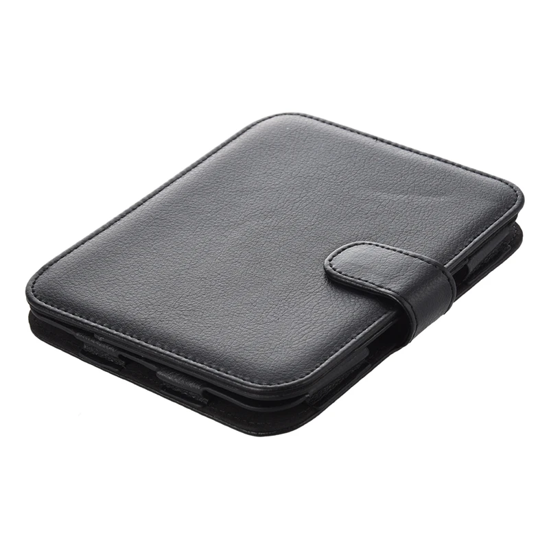 

Leather Case for Barnes and Noble Nook Simple Touch with GlowLight , Black