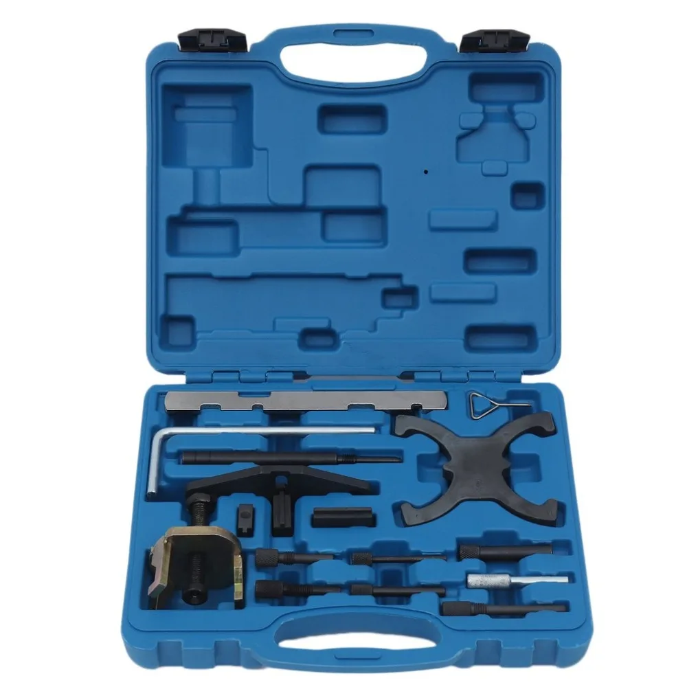 

Engine Timing Tool Kit For Ford For Fiesta For Focus Durable Camshaft Flywheel Locking Tools Universal Engine Care