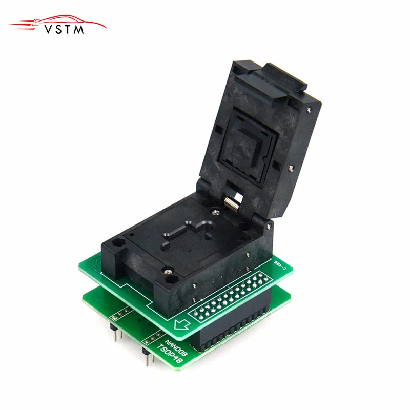 

BGA63 Adapter with 1.8V TSOP48 BGA63 base boad ONLY for NAND TL866II PLUS flash programmer