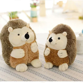 

17/22cm Simulation Hedgehog Plush Animals Doll Toys Children Soft PP Cotton Kids As Birthday