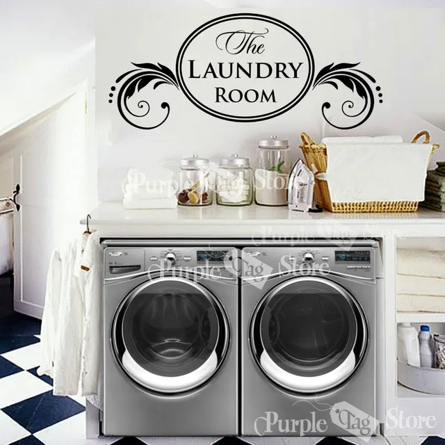Ama de Casa Ama de Llaves de Lavandería lavandería Vinilo Removible