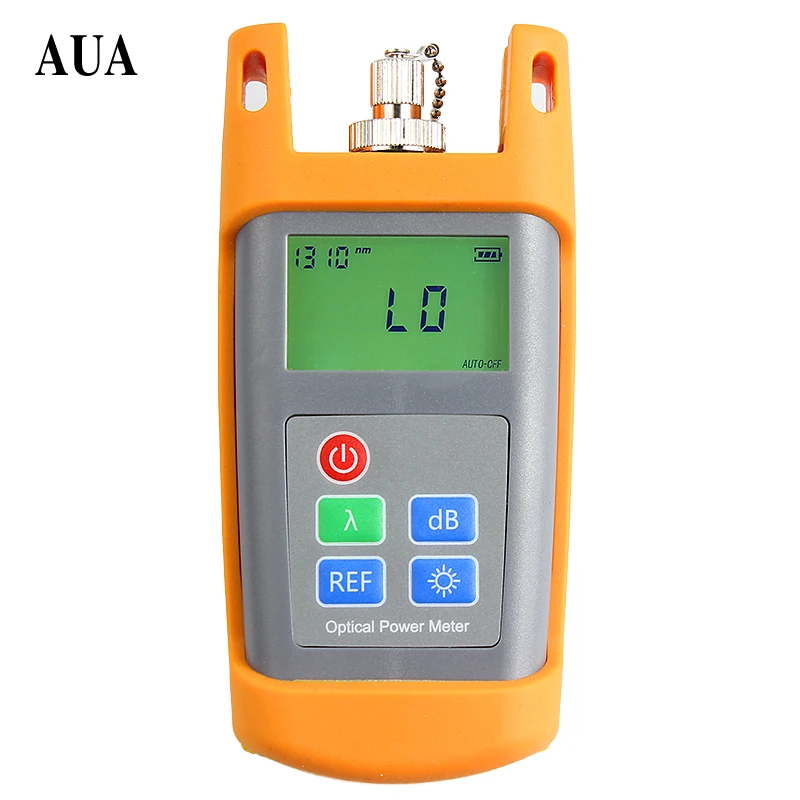 

AUA-7010 Fiber Optical Multimeter -70~+10dBm Handheld Fiber Optical Power Meter with FC SC Connector