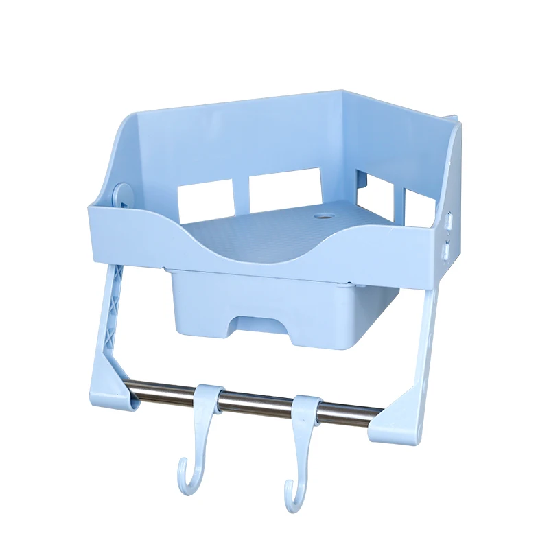 Home Organizer Walls Hanging Storage Boxes Bathroom Kitchen Corner with