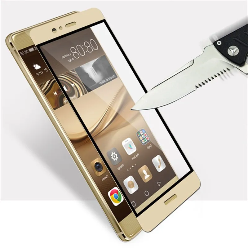 9H Full Cover Tempered Glass For Huawei P9 p10 plus lite Honor 8 Plite Screen Protector Film | Мобильные телефоны и