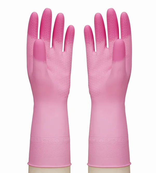 Household Gloves Household Cleaning Tools & Accessories Home & Garden household waterproof smooth lining latex gloves thicken