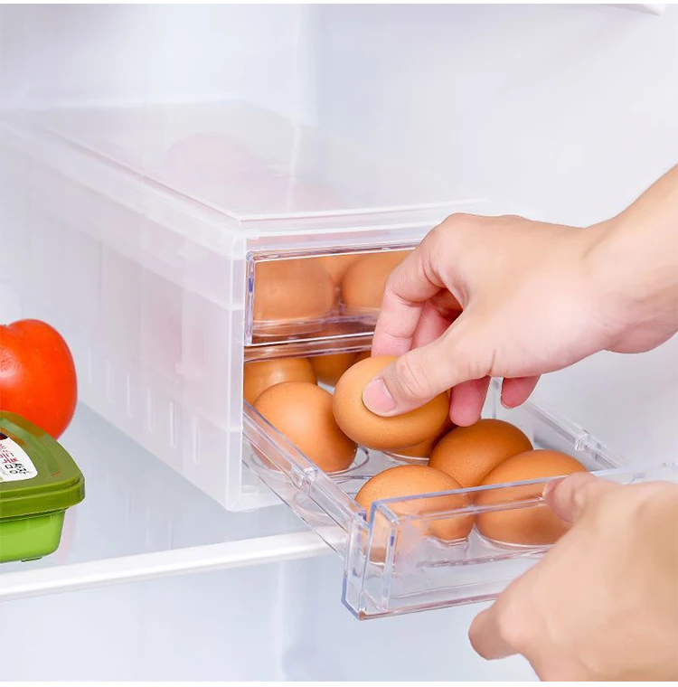 Яйца Transparet кухня свежие коробки крышка контейнера Regrigerator бутылки для хранения баночки организации коробки аксессуары и принадлежности для дома
