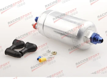 

Top Quality External Fuel Pump 044 for Bosch+10AN Inlet 8AN Outlet Adapter Blue