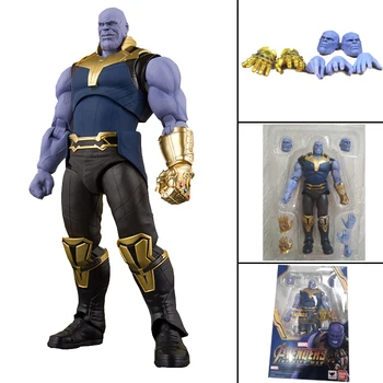

6inch 16cm SHF Movie Avengers Infinity War Thanos Action Figure Toy Doll Gift
