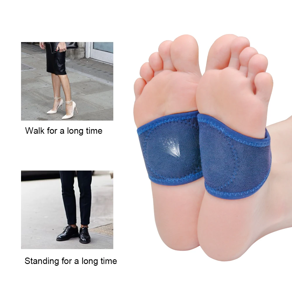 2 шт. ортопедические гелевые стельки для коррекции плоскостопия|plantar foot|correction