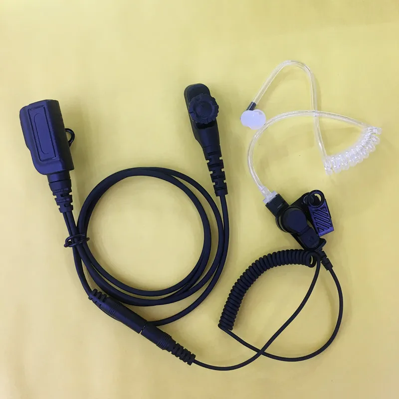 Telescopio Con Cuffia A Tubo Acustico Per Hytera Hyt Pd700 Pd702G Pd705G Pd752 Pd780 Pd785 Pd785G Pt580H Ecc Walkie Talkie
