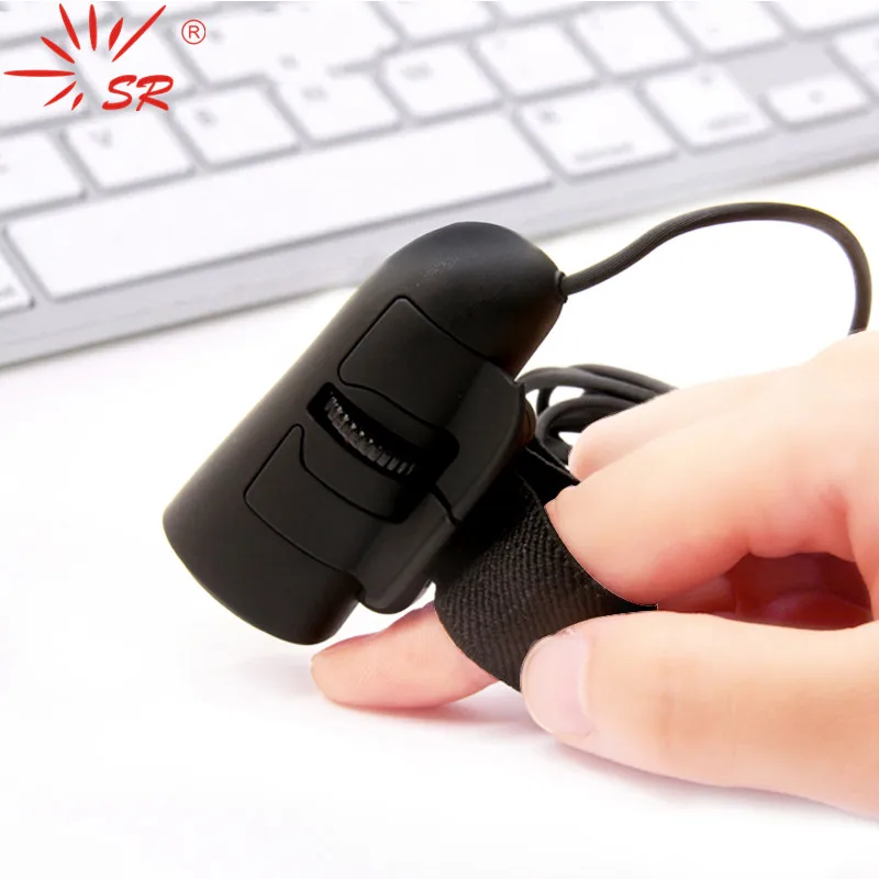 SR Wired Finger Mouse Mini 3D USB Optical Finger Mouse Mice Laptop PC