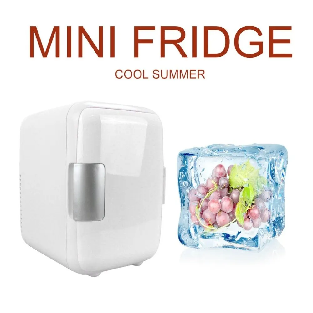 

Compact Size 4L Car Refrigerators Ultra Quiet Low Noise Car Mini Refrigerators Freezer Cooling Heating Box Fridge