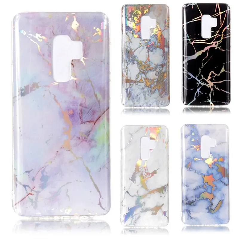 

for Samsung S9 Marble Cases for Coque Samsung Galaxy S9 Plus S 9 S9Plus Granite Back Cover Soft Silicone TPU Gel Capinhas Etui