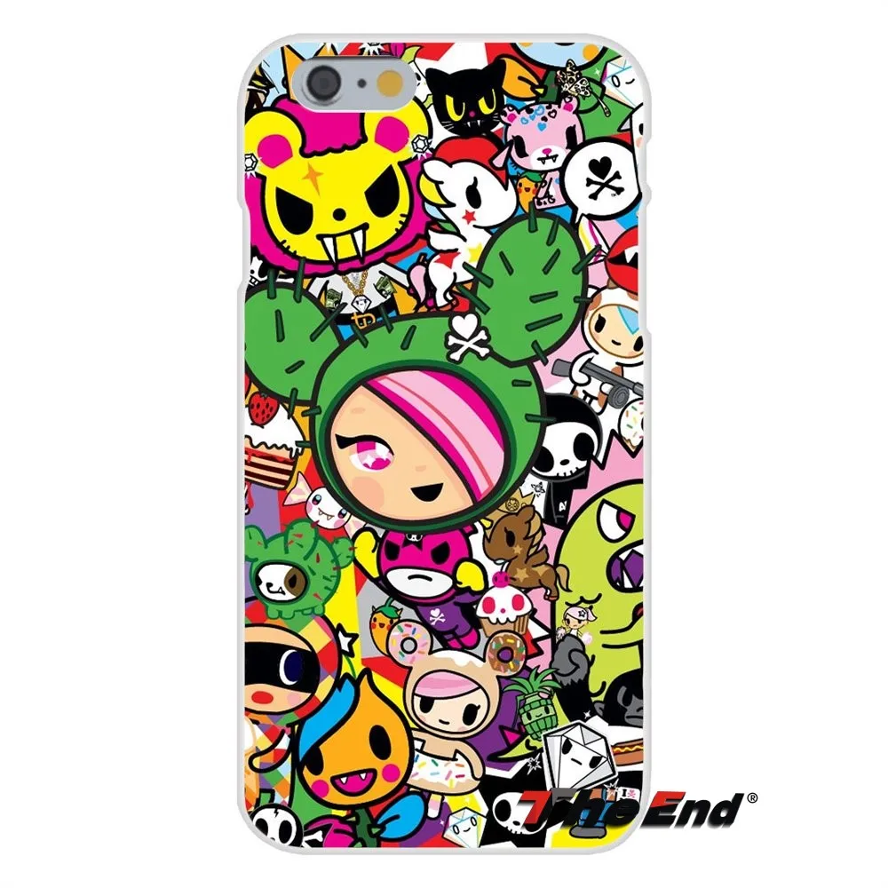 Японский Tokidoki стикер всех звезд силиконовый чехол для телефона Motorola Moto G LG Spirit G2 G3