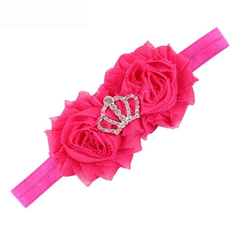 

Headbands Newly Design Little Girls Crown Elastic Hairbands For Kiddo Sep8 Drop Shipping