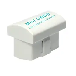 Супер Мини Белый OBD2 ELM327 Мини Bluetooth OBDII автомобильной детектор