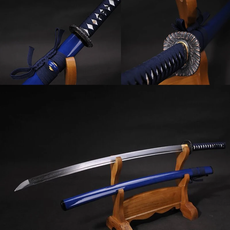

Damascus steer handmade katana samurai japanese sword katana sharp