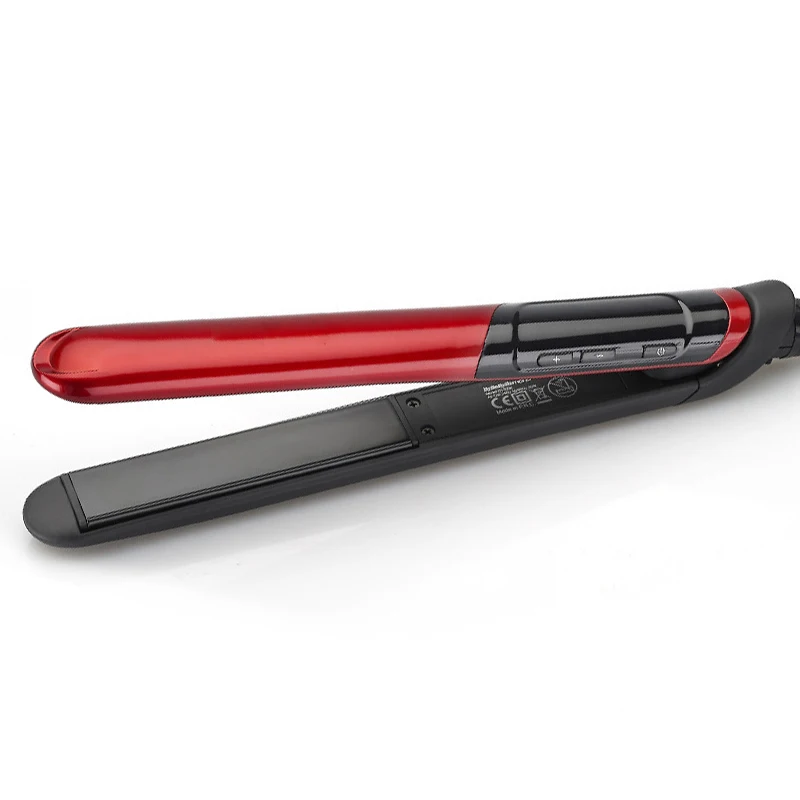 Продажа ByBaBylissnano Professional Выпрямитель светодио дный волос дисплей Flat Iron выпрямители Planchas прямо прическа инструмент укладки